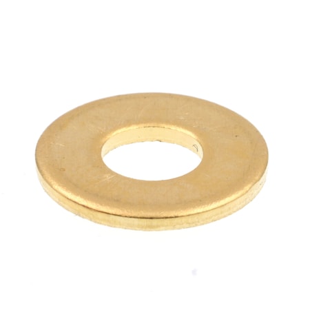 Prime-Line Flat Washers, SAE, #8 X 3/8 in. OD, Solid Brass (50 Pack) 9079626